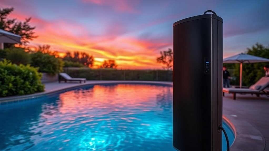 top electric pool heaters