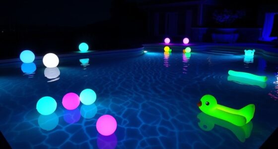 top glowing pool accessories