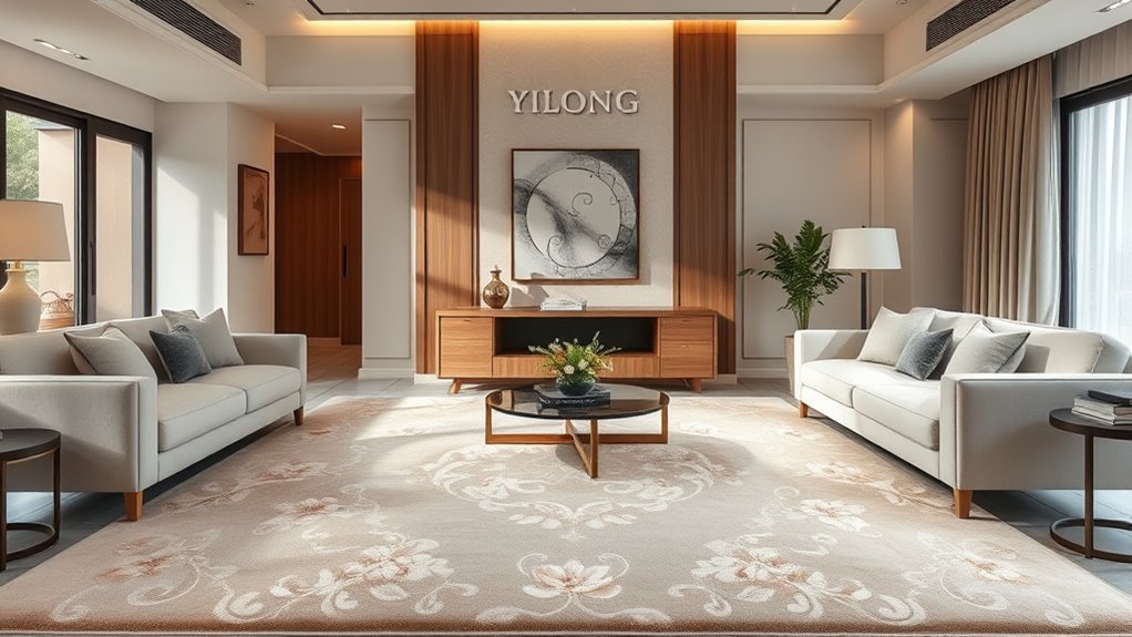 top hypoallergenic silk wool carpets