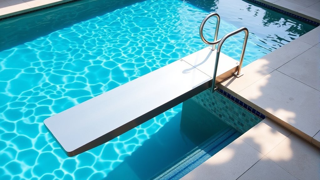 top inground pool diving boards