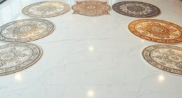 top metallic silk carpet picks