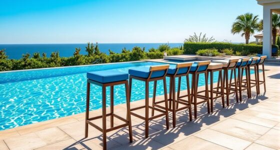 top outdoor pool bar stools
