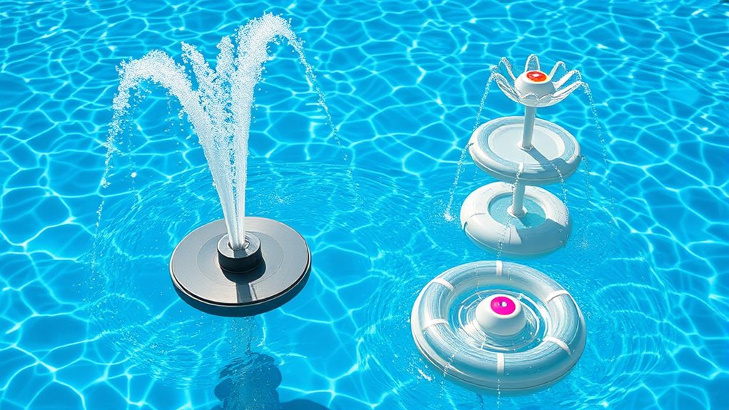 top pool fountain selections