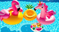 top pool inflatable decorations