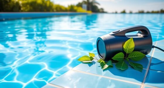 top pool leaf vacuum canisters