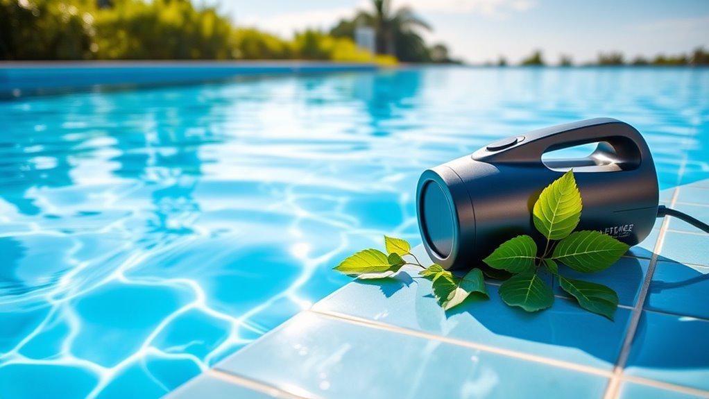 top pool leaf vacuum canisters