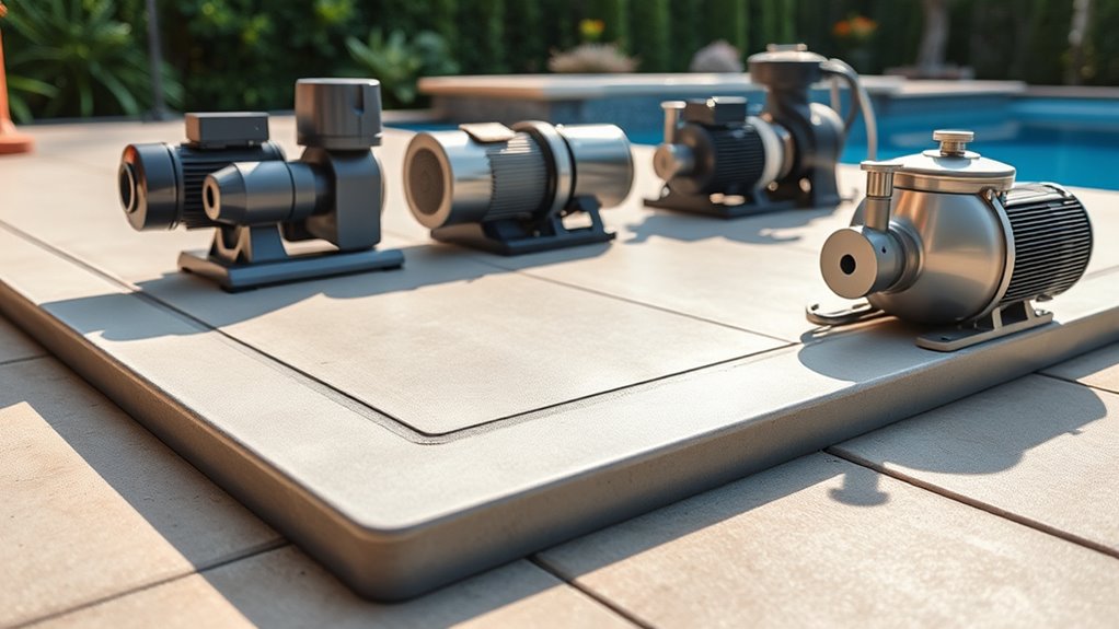 top prefab pool equipment pads
