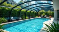 top retractable pool enclosures