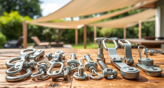 top shade sail hardware kits