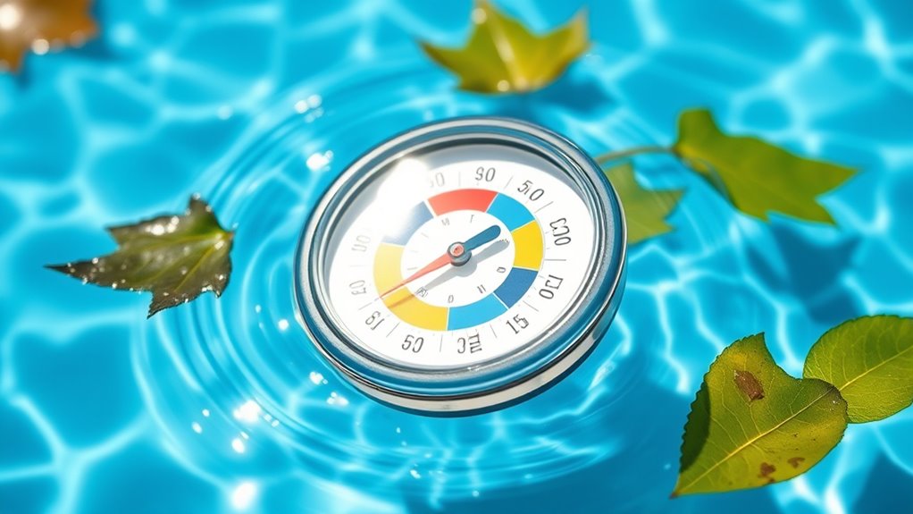 top solar pool thermometers