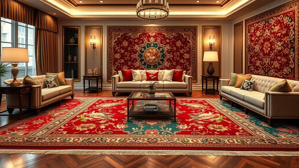 top yilong nain silk rugs