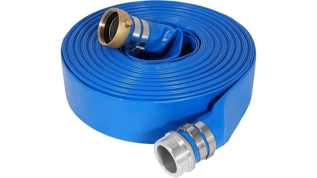 two 50 foot pvc hoses