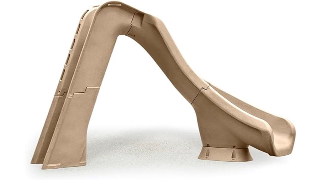 typhoon sandstone pool slide