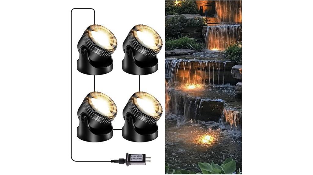 underwater led landscape spotlights