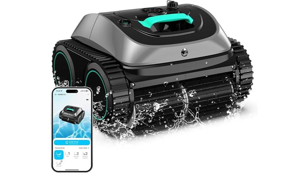 upgrade pool cleaning robot