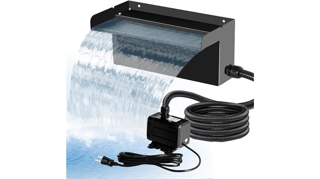 upgraded waterfall kit
