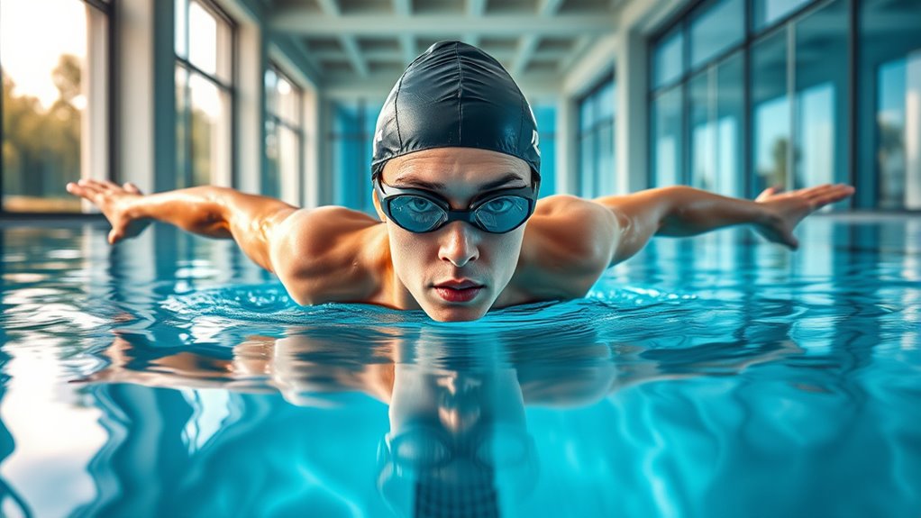 use mirrors for technique