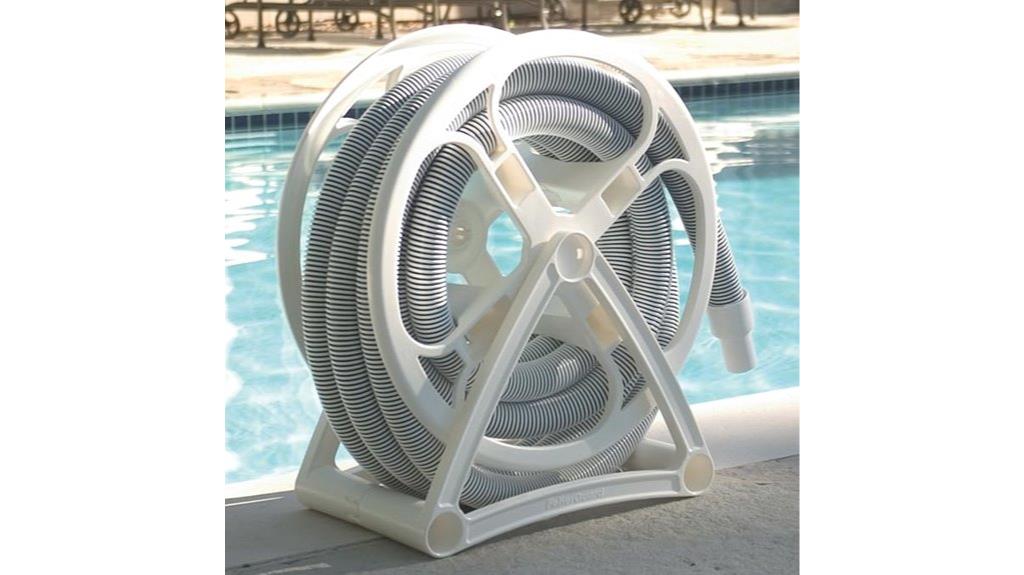 vacuum hose reel system