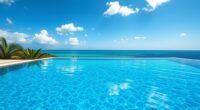 vanishing edge pool illusion