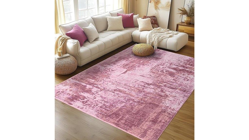 washable 4x6 living room rug