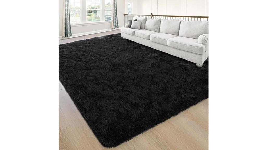 washable non slip area rug