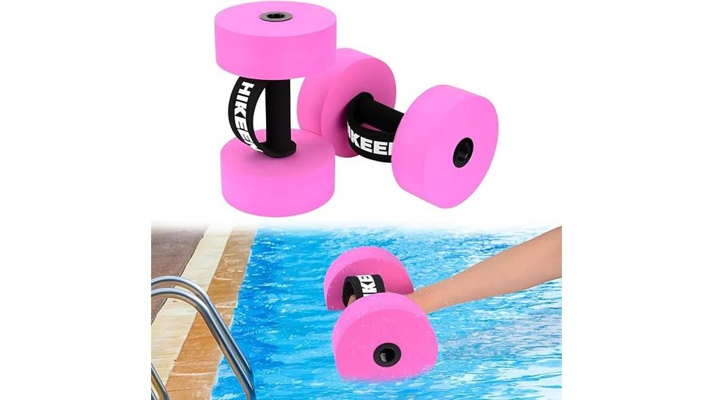 water aerobics dumbbell set