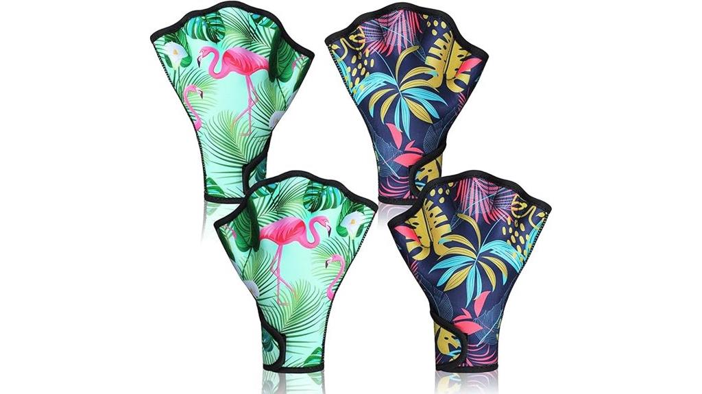 water aerobics swimming gloves
