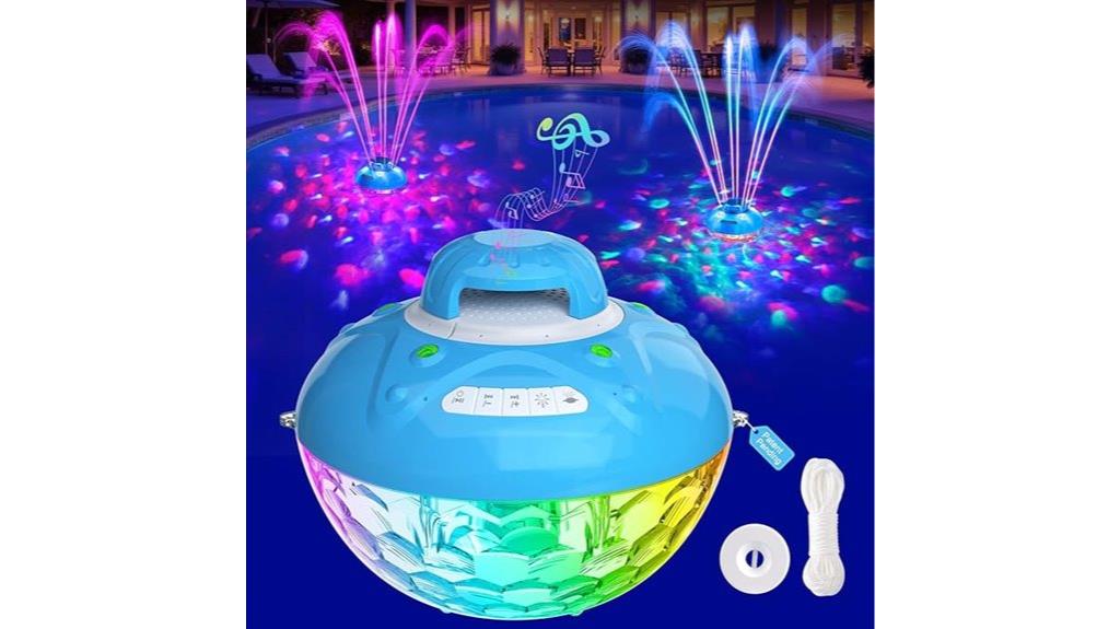 waterproof floating fountain speaker