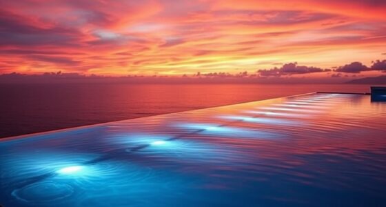 waterproof pool edge lighting