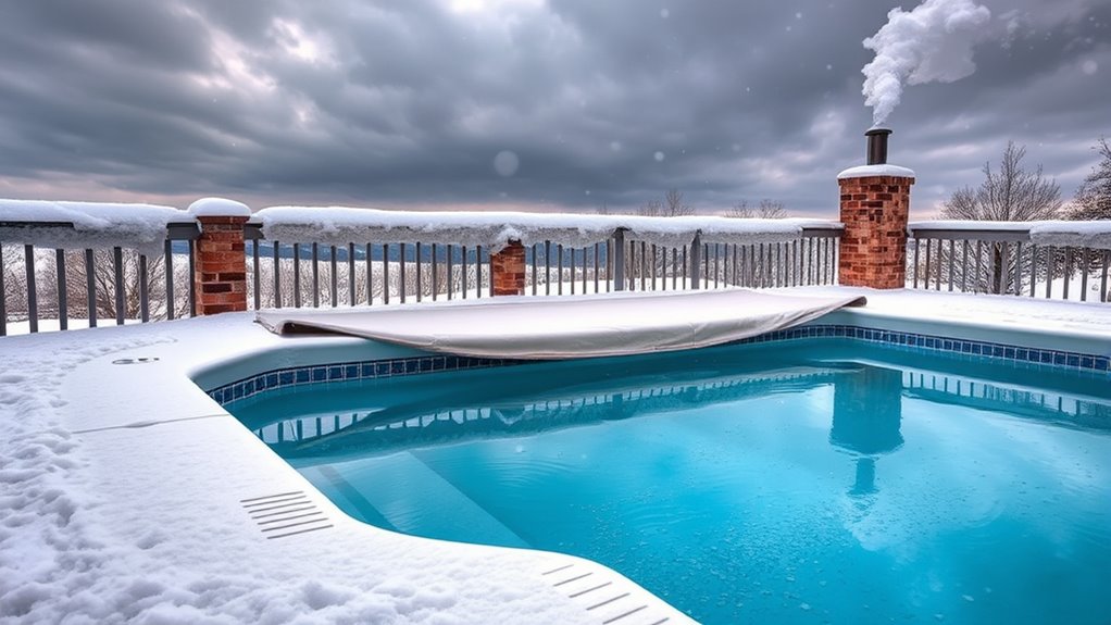 weather precautions for pools