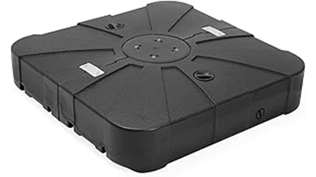 wheeled 315 lbs umbrella base