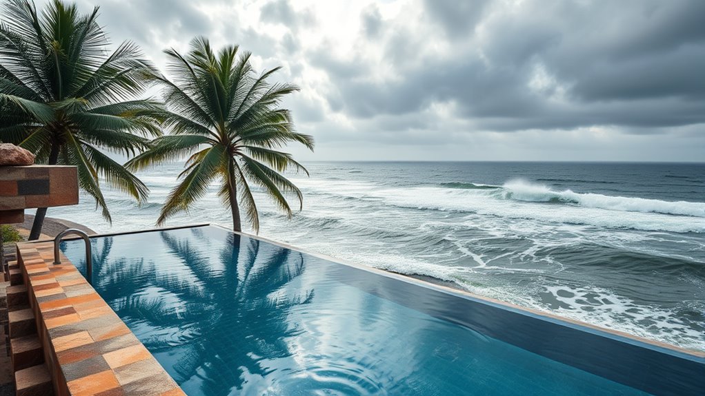 wind related pool safety measures