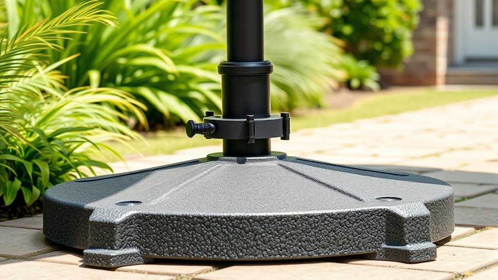 wind resistant base considerations