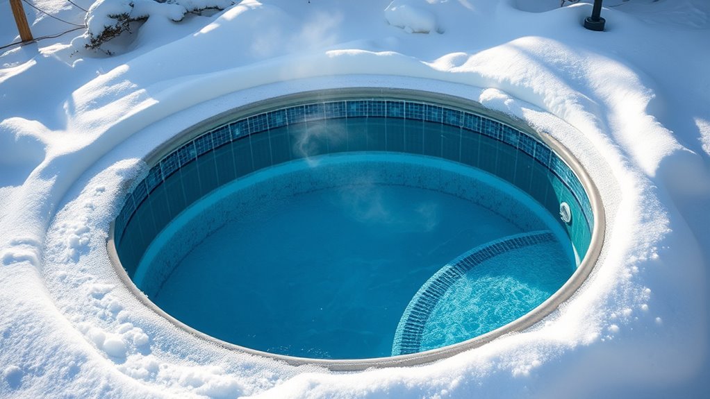 winter pool chemical maintenance
