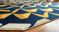 yilong geometric silk rugs