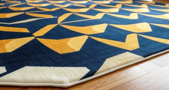 yilong geometric silk rugs