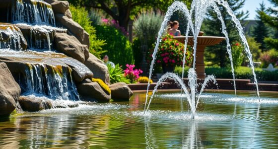 adding water features creatively