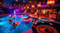 adult pool party themes