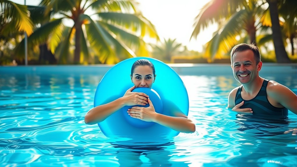 adult swimming confidence development