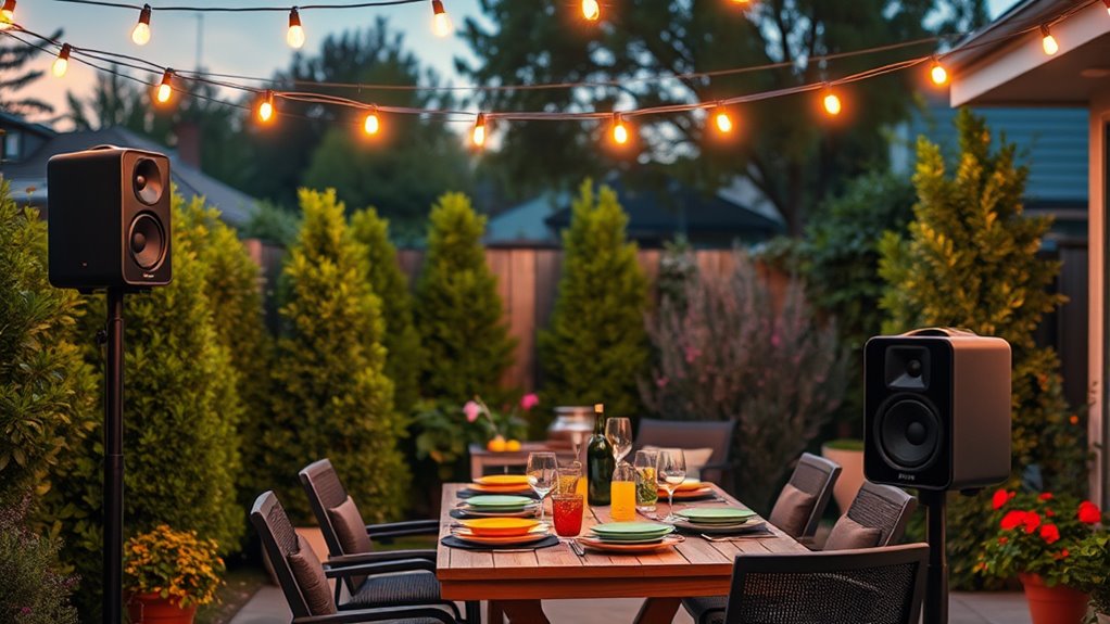 backyard outdoor sound systems
