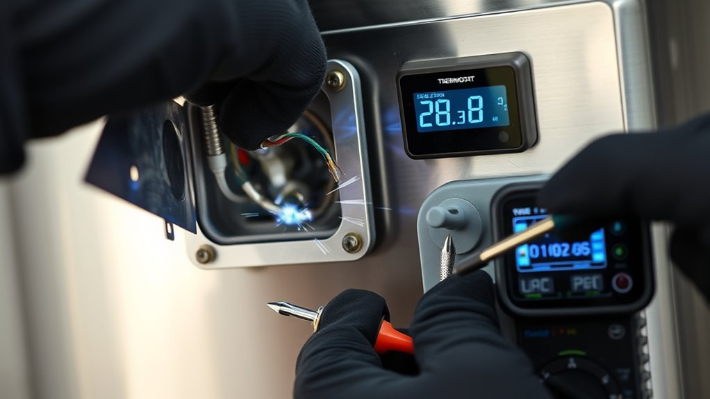 check gas valve and pilot