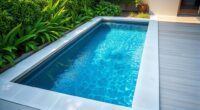 compact pools enhance modern yards