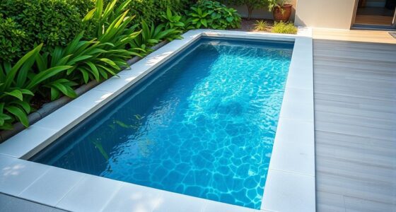 compact pools enhance modern yards