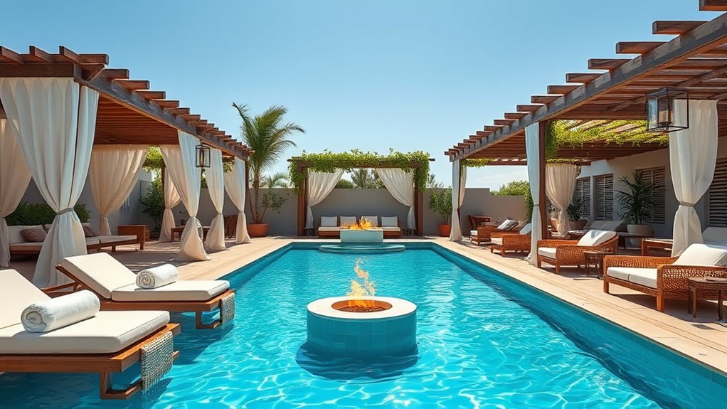 create inviting illuminated outdoor retreats