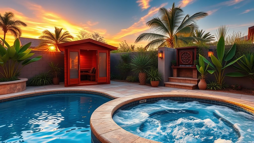 create inviting outdoor oasis