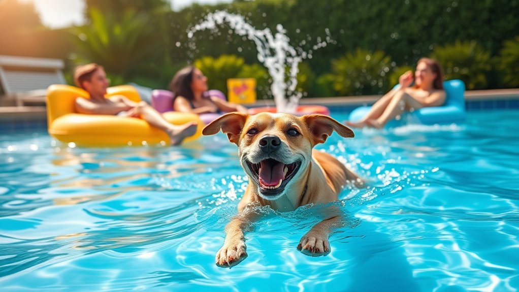 dog friendly swimming activities