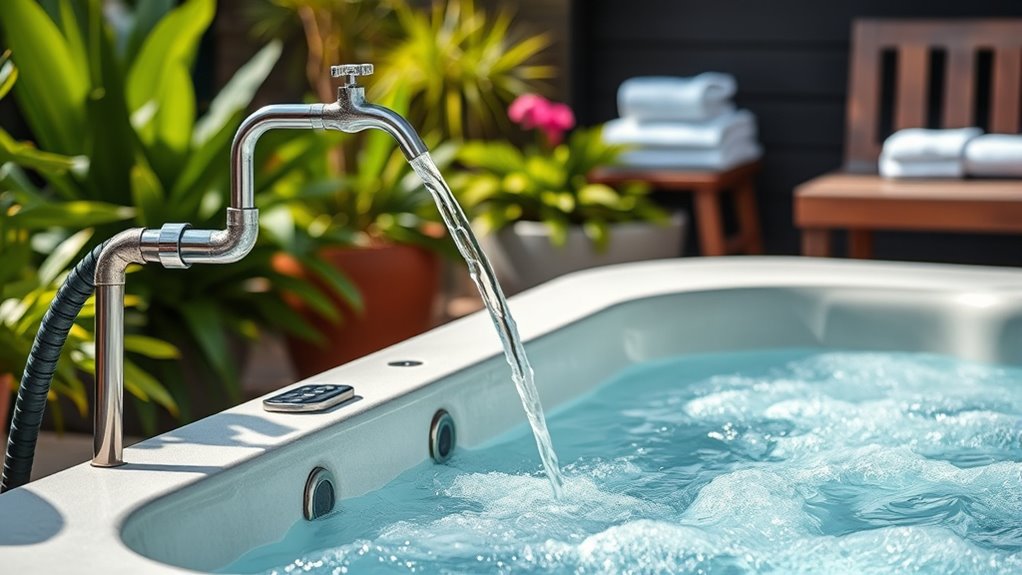 drain test clean refill