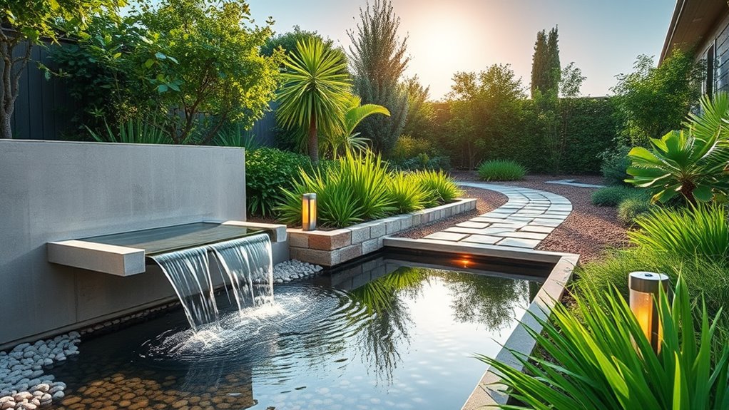 eco friendly water feature design