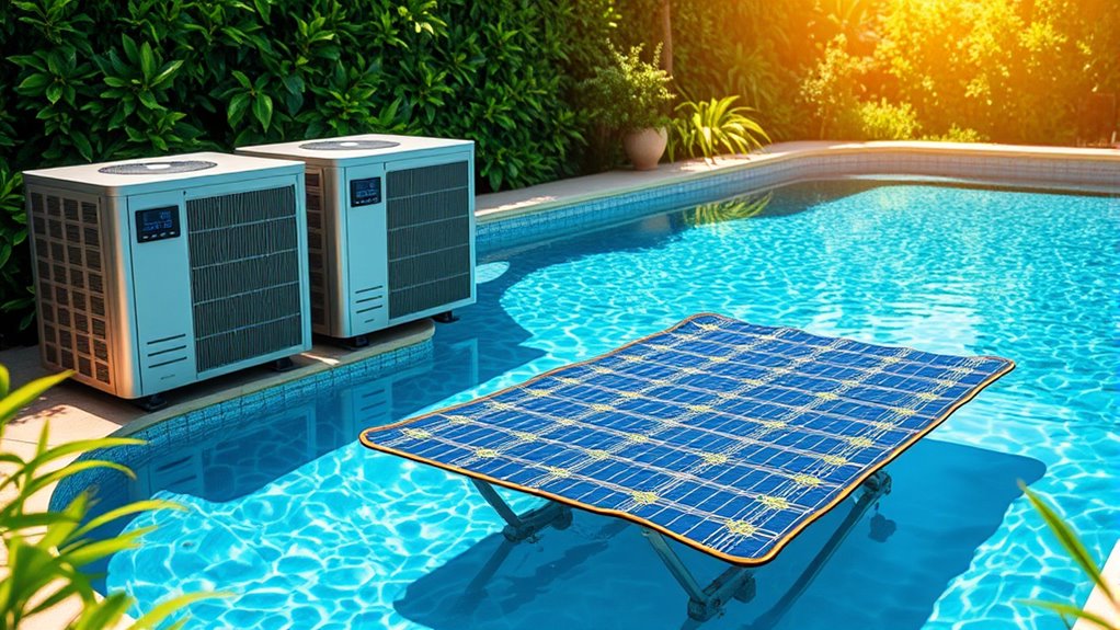 energy efficient pool heating options