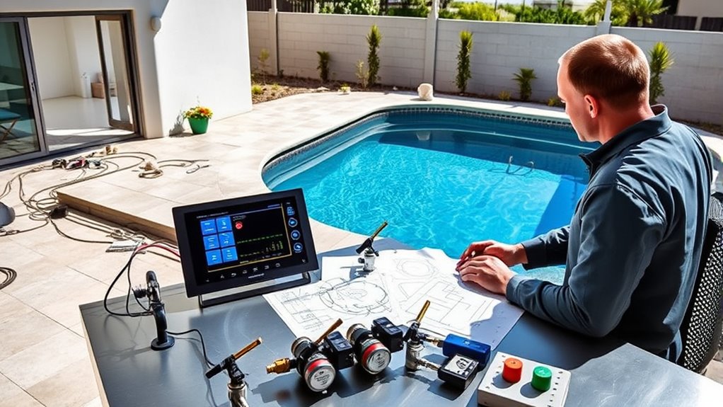 energy efficient user friendly pool control